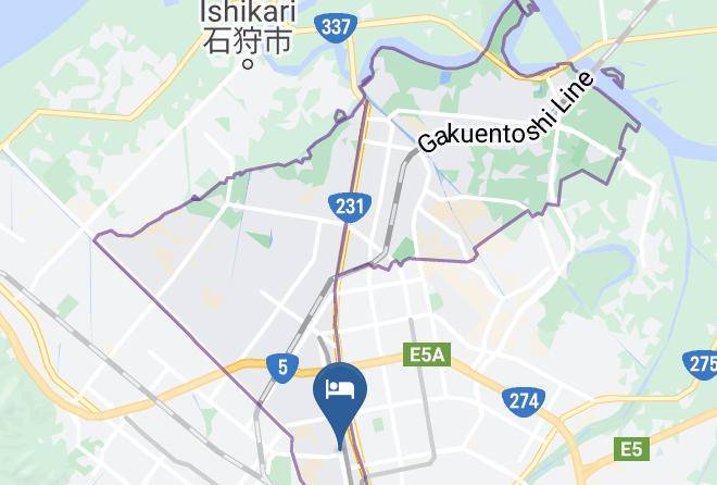 Sapporo City Kita Ward - Hotel Sapporo Met's Maps