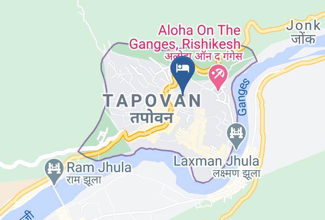 Rishikesh - Hotel Saptrishi Maps