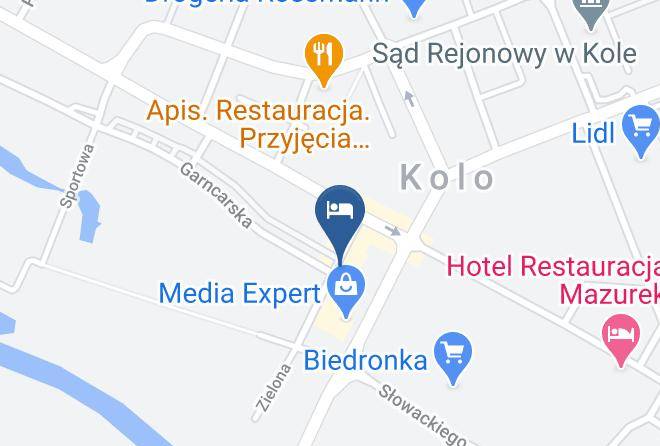 Kolski - Hotel Sara Maps