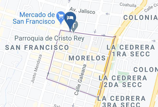Uruapan - Hotel Sarabia Maps