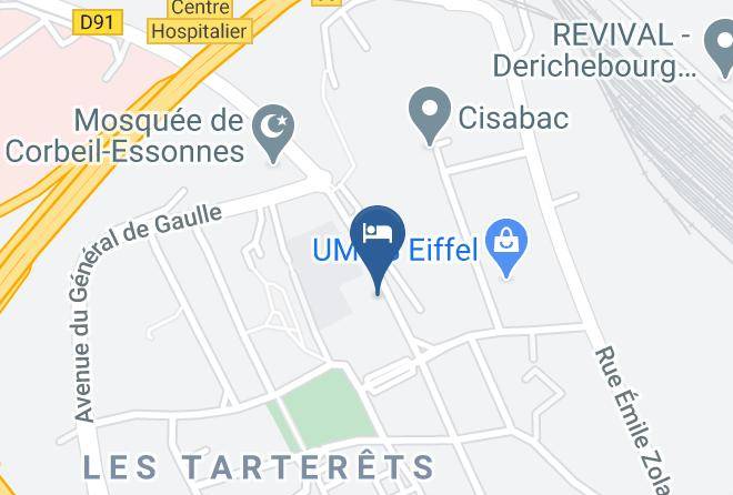 Essonne - Hotel Saraga Maps