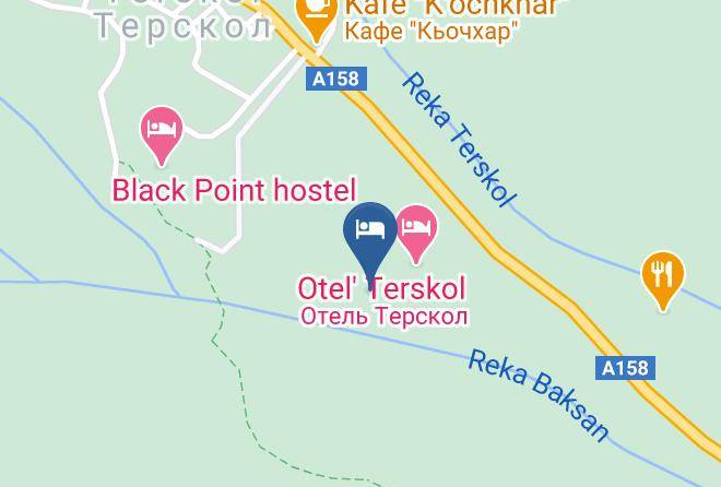 Elbrussky District - Hotel Sarai Gara Maps