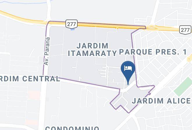 Foz Do Iguacu - Hotel Sarandi Maps