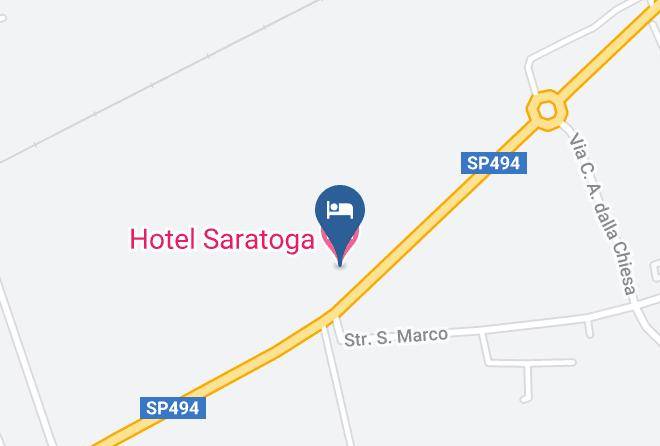 Pavia - Hotel Saratoga Maps