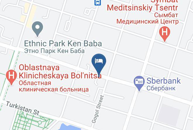 Shymkent - Hotel Sardar Maps