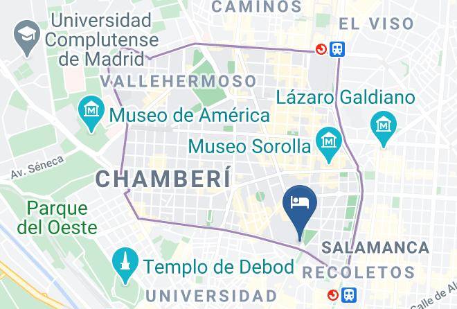 Madrid - Hotel Sardinero Madrid Maps