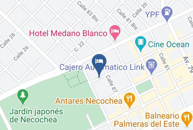 Necochea - Hotel Sari Mar Maps