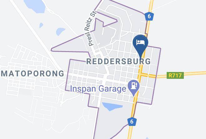 Xhariep - Hotel Sarie Marais Maps