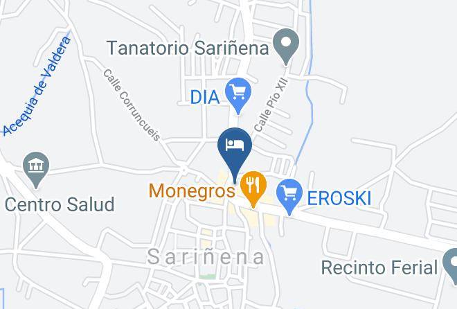 Huesca - Hotel Sarinena Maps