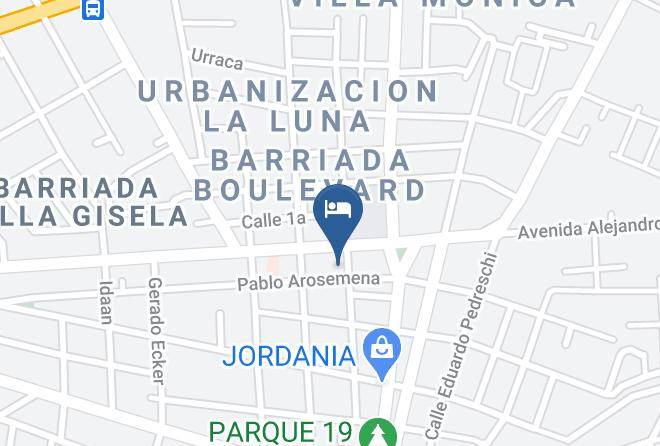 Aguadulce - Hotel Sarita Maps