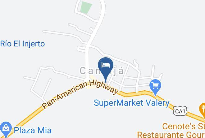 La Democracia - Hotel Sarita Maps