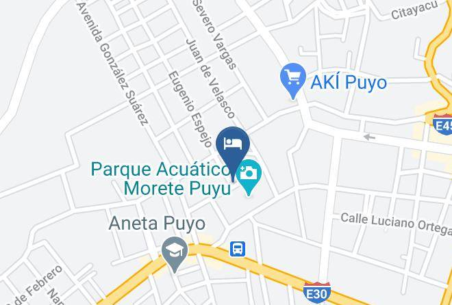 Puyo - Hotel Sarmiento Imperial Maps