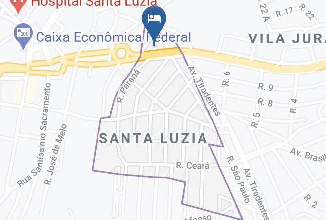 Luziania - Hotel Saron Maps
