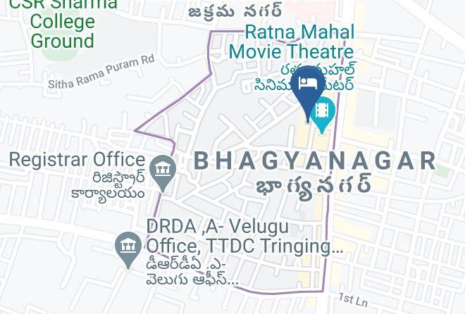 Ongole - Hotel Sarovar Maps