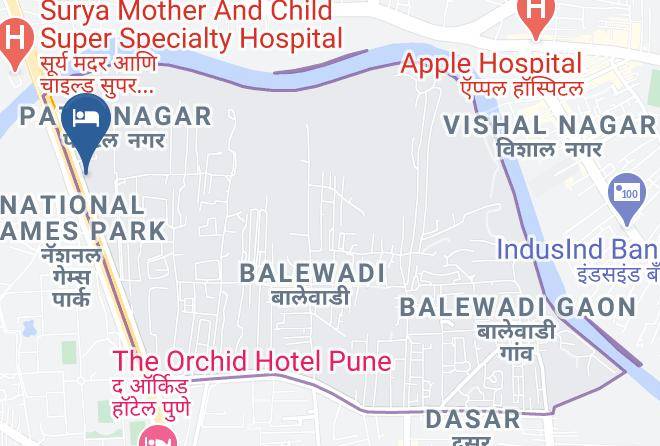 Pune - Hotel Sarovar Maps
