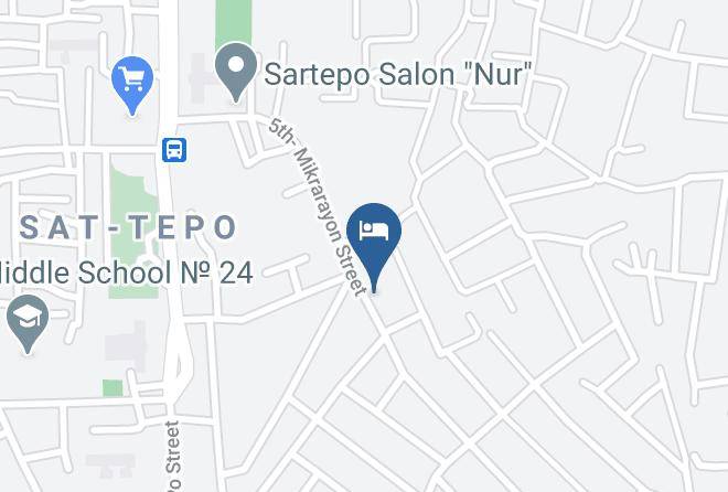 Samarqand - Hotel Sartepo Maps