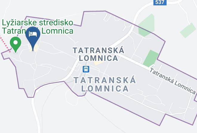 Poprad - Hotel Sasanka Maps