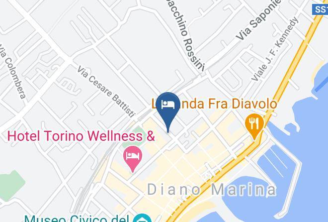 Imperia - Hotel Sasso Maps