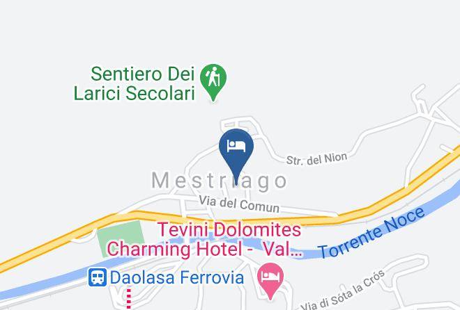 Hotel Sasso Rosso Map