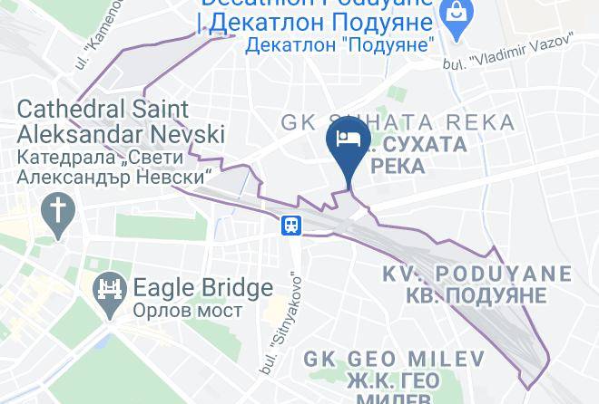 Sofia - Hotel Satelit Maps