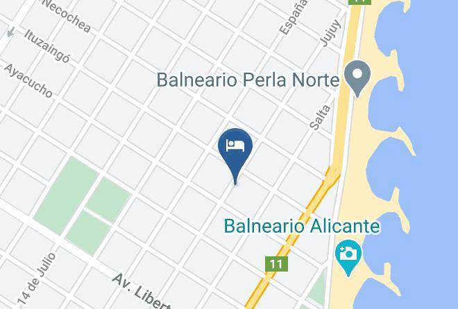 General Pueyrredon Partido - Hotel Satelite Maps