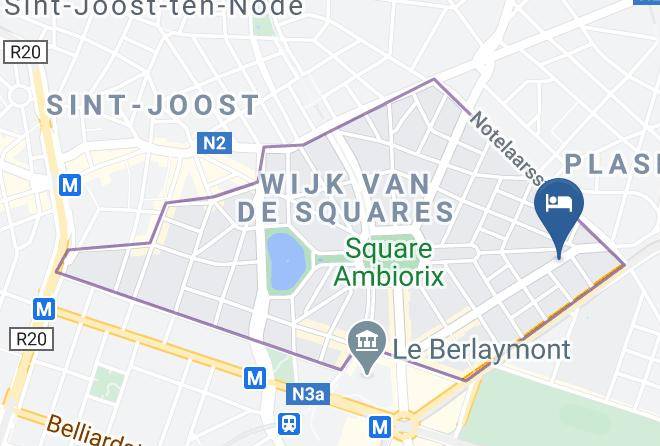 Brussels - Hotel Satellite Maps