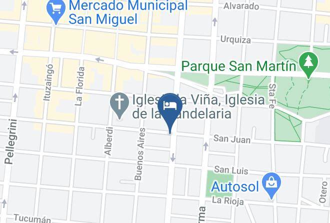 Salta - Hotel Satiri Maps