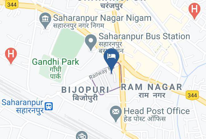 Saharanpur - Hotel Satkar Maps
