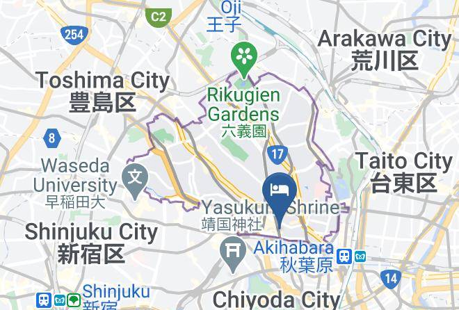 Bunkyo Ward - Hotel Satoh Tokyo Maps