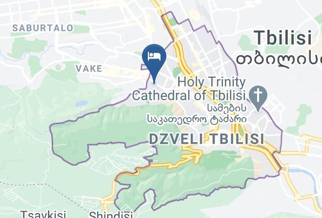 Tbilisi - Hotel Satori Maps
