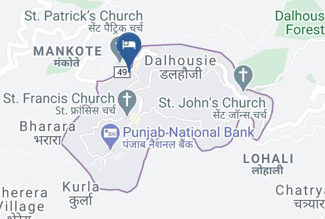Dalhousie Sub District - Hotel Satpushap Maps