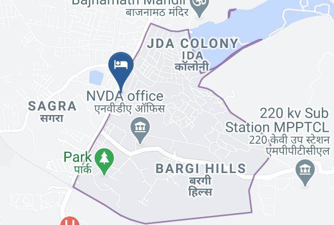 Jabalpur - Hotel Satya Raksha Maps