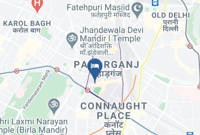 Paharganj - Hotel Satyam New Delhi Railway Station Maps