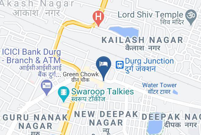 Durg - Hotel Satyam Shivam Maps