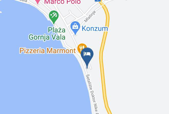 Gradac - Hotel Saudade Gradac Maps