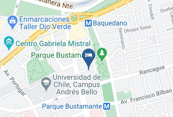 Santiago - Hotel Sauken Maps
