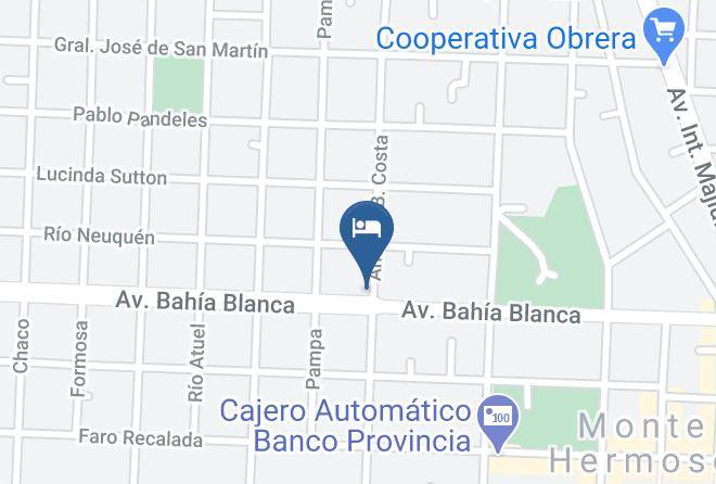 Monte Hermoso - Apart Hotel Saul Maps