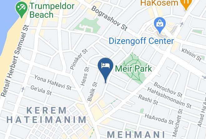 Tel Aviv Yafo - Hotel Saul Maps