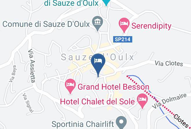 Turin - Hotel Sauze Maps