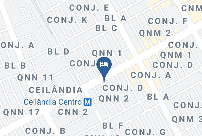 Brasilia - Hotel Savana Maps