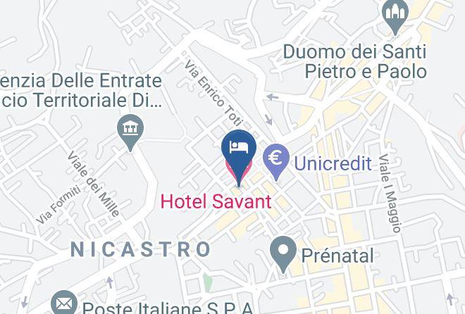 Catanzaro - Hotel Savant Maps