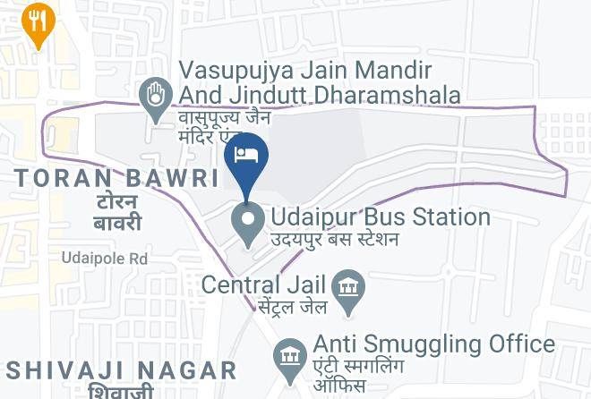 Udaipur - Hotel Savera Maps