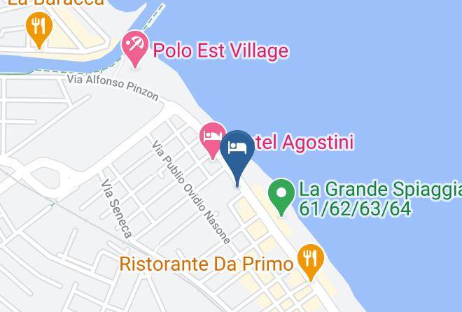 Rimini - Hotel Savini Maps
