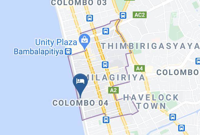 Colombo - Hotel Savinka Maps