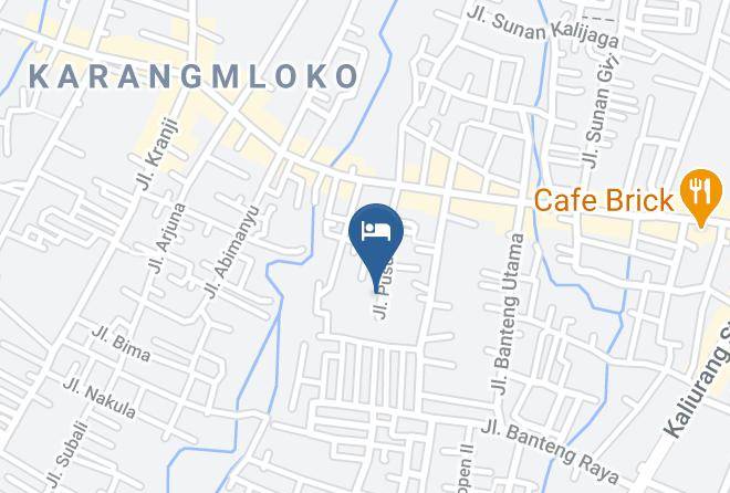 Sleman - Hotel Savitri Country Maps