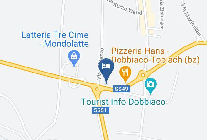 Bolzano - Hotel Savoia Maps