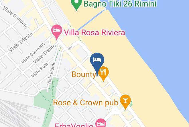 Rimini - Hotel Savoia Rimini Maps