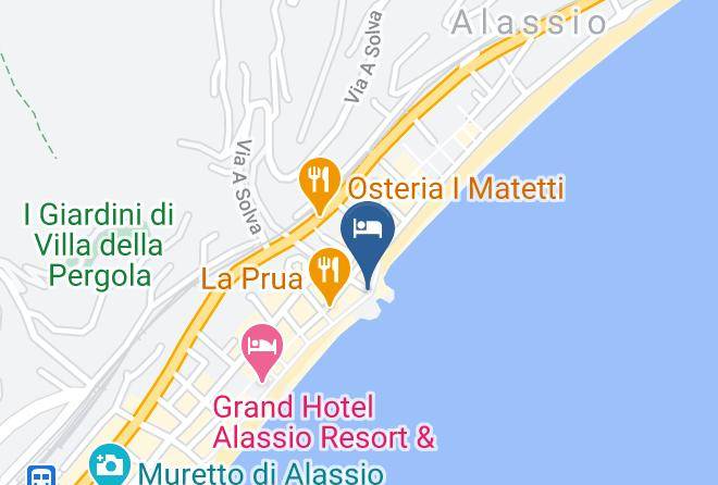 Savona - Hotel Savoia Maps