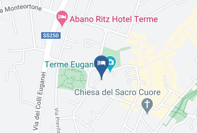 Padua - Hotel Savoia Thermae & Spa Maps