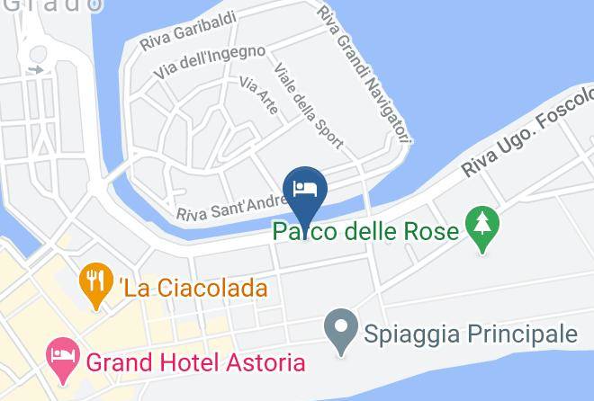 Gorizia - Hotel Savoy Maps